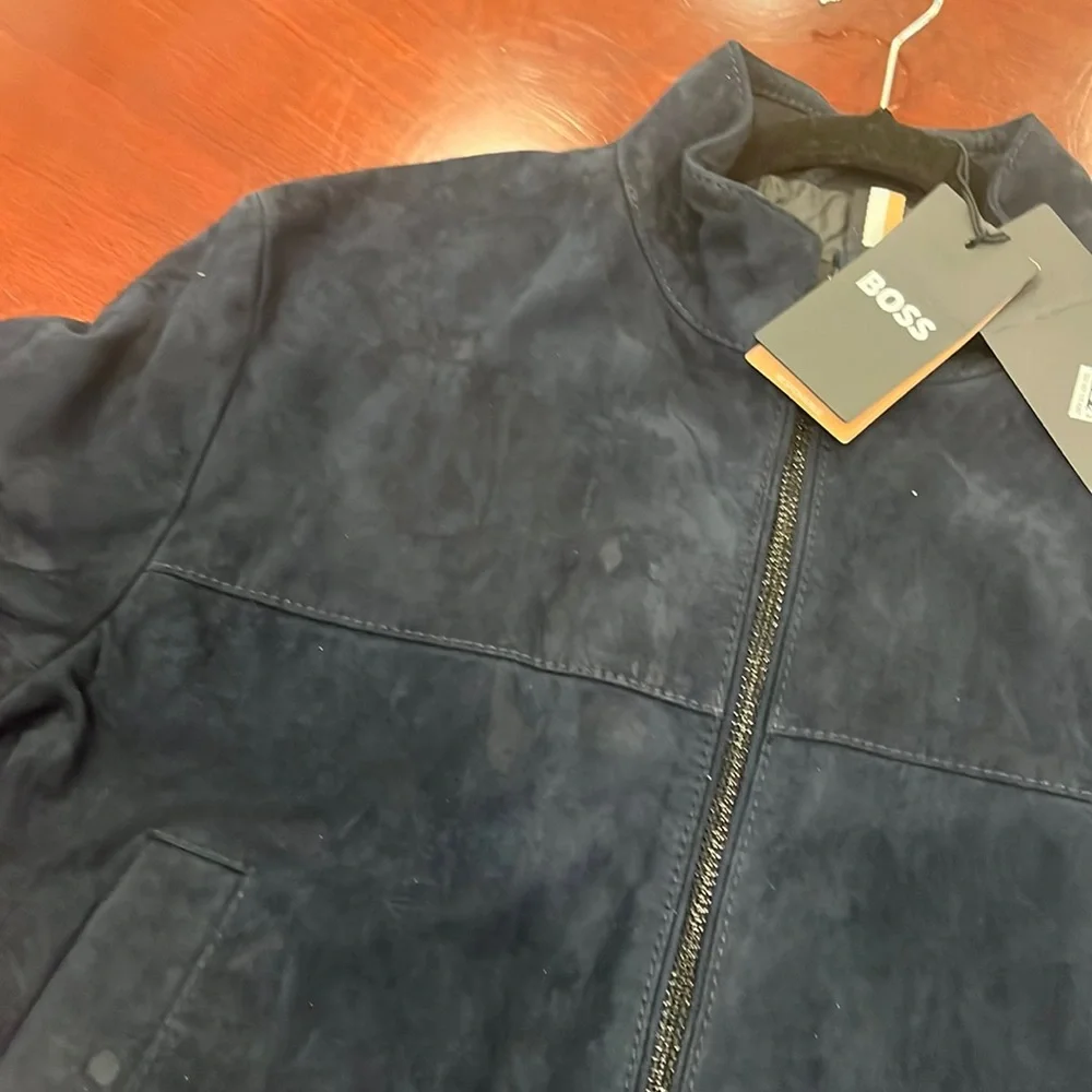 BOSS Mapson suede Jacket